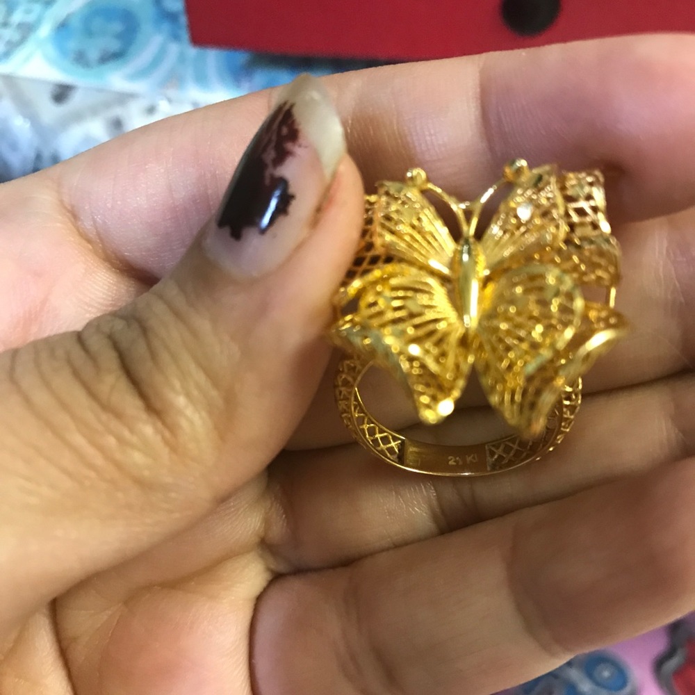 jewelry set 21k pure gold